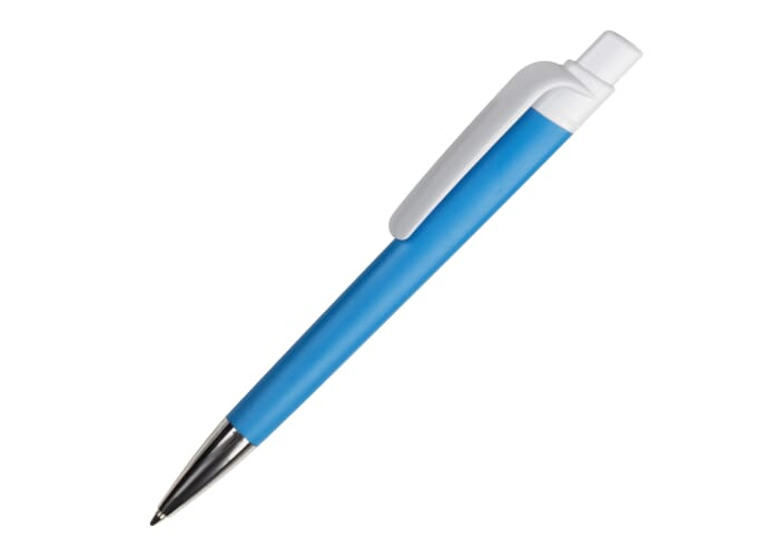 Bouteille publicitaire rPET 600 ml Loop combi Bleu et Blanc